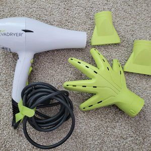 Deva Dryer With Diffuser DevaCurl w Attachments